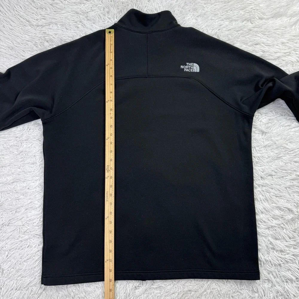 North Face Jacket Mens Extra Large Black Tenacious Full Zip Fleece Mock Neck XL
